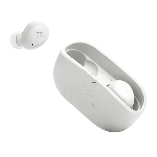 JBL ▫️ Vibe Buds 2 - Auscultadores com cancelamento de ruído, cor branca 6