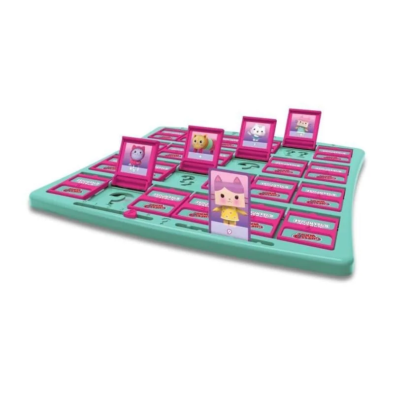 Winning Moves ▫️ Quem é a Gabby e a Casa Mágica? Quem é este jogo de tabuleiro - Jogos para crianças a partir dos 6 anos - Jogo em tabuleiro «Gabby e a Casa Mágica» - Jogos de sociedade para a família, verde 4