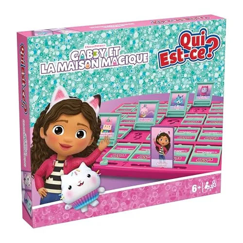 Winning Moves ▫️ Quem é a Gabby e a Casa Mágica? Quem é este jogo de tabuleiro - Jogos para crianças a partir dos 6 anos - Jogo em tabuleiro «Gabby e a Casa Mágica» - Jogos de sociedade para a família, verde 5