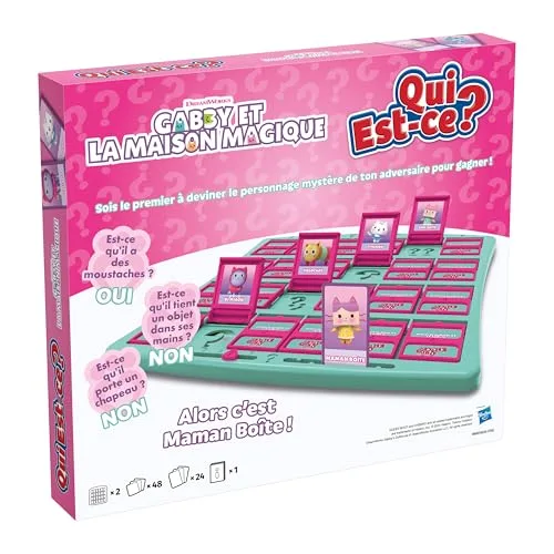 Winning Moves ▫️ Quem é a Gabby e a Casa Mágica? Quem é este jogo de tabuleiro - Jogos para crianças a partir dos 6 anos - Jogo em tabuleiro «Gabby e a Casa Mágica» - Jogos de sociedade para a família, verde 6