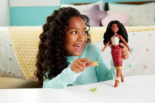 Mattel ▫️ Disney Moana 2 Boneca Tautai Nadadora e acessórios 2