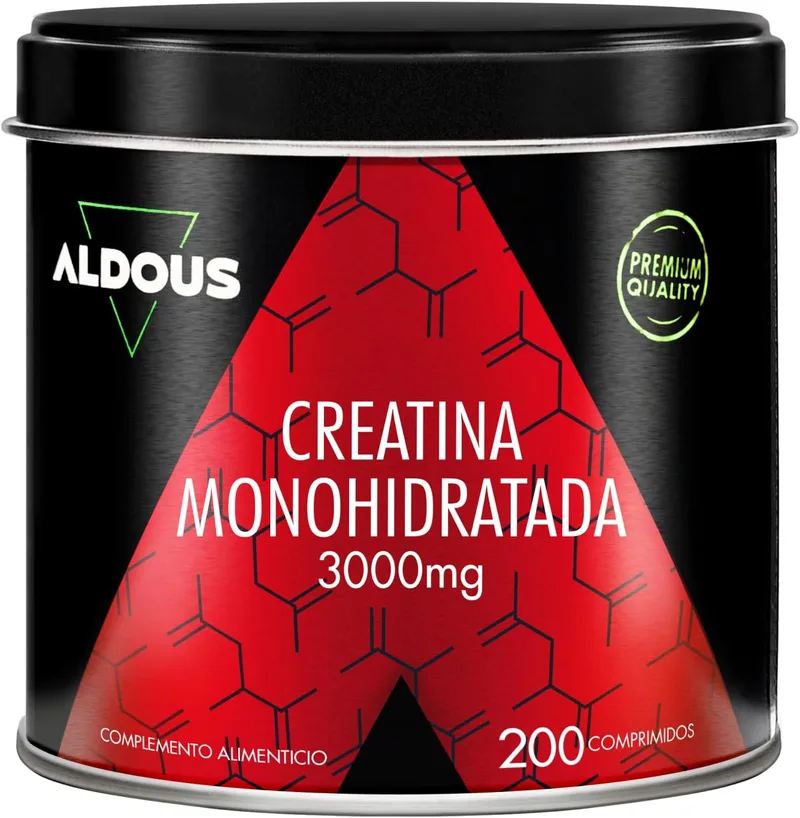 Aldous Bio ▫️ Creatina Monohidratada 3000 mg - 200 comprimidos - Creatina monohidratada