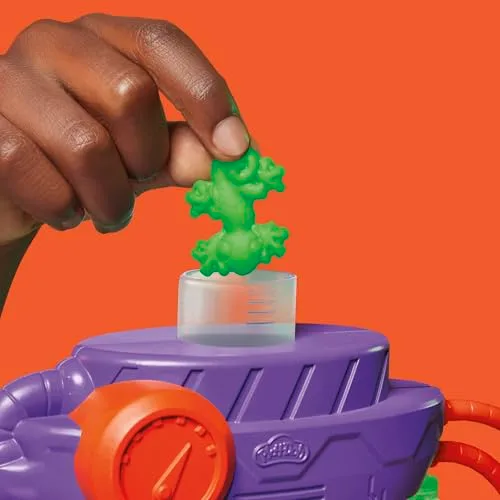 Play-Doh ▫️ Tartarugas Ninja, Conjunto de Jogo «Estação de Mutação» 7