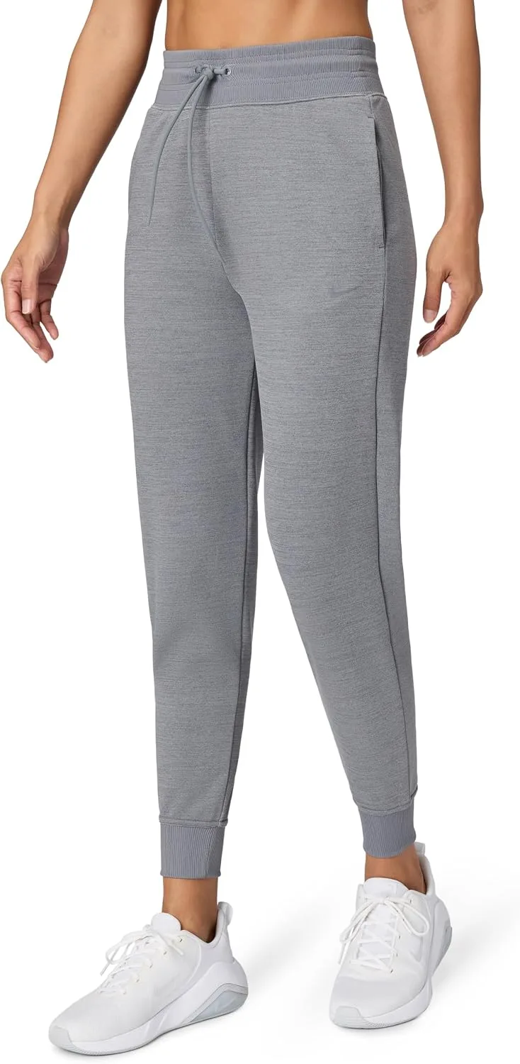 NIKE ▫️ Mulher 7/8 Jogger Racer Therma-fit One - Calças de treino 7/8 com cintura alta para senhoras