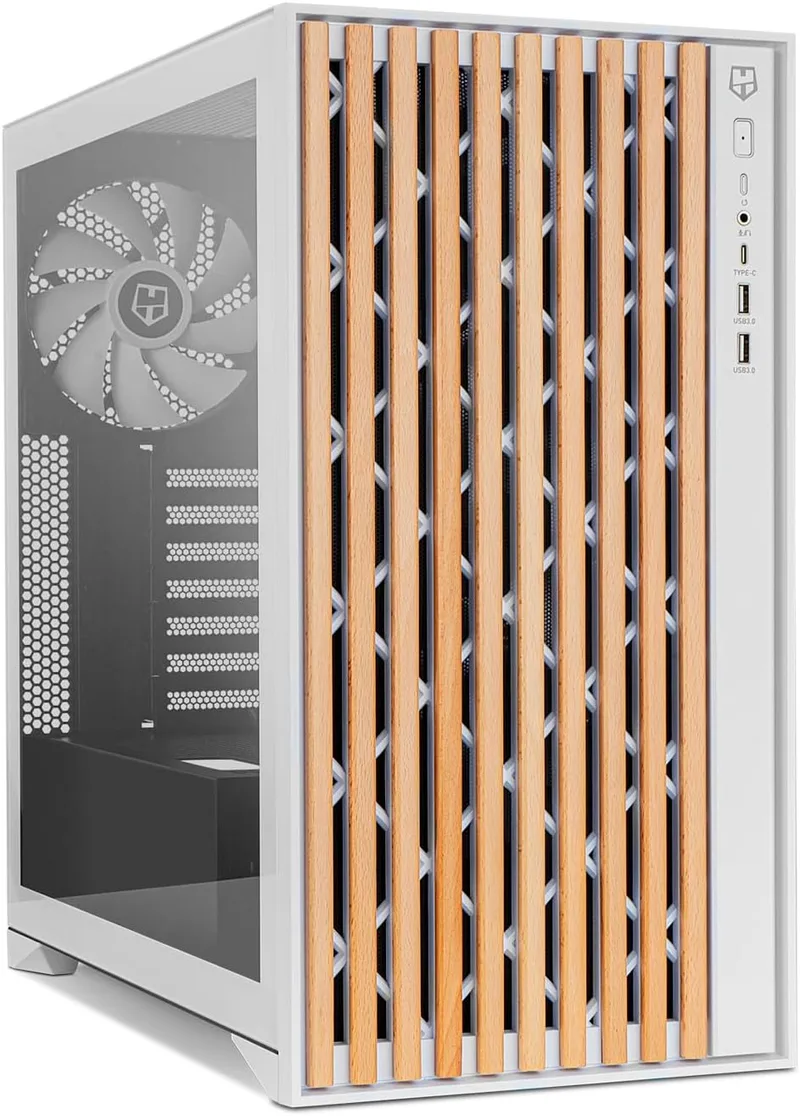 NOX XTREME PRODUCTS ▫️ Hummer Element - Semitorre ATX | M-ATX | ITX, painel frontal e superior com grelha, painel lateral em vidro temperado, 3 ventoinhas de 140 mm, espaço para 10 ventoinhas, USB-C e 3.0, cor branca