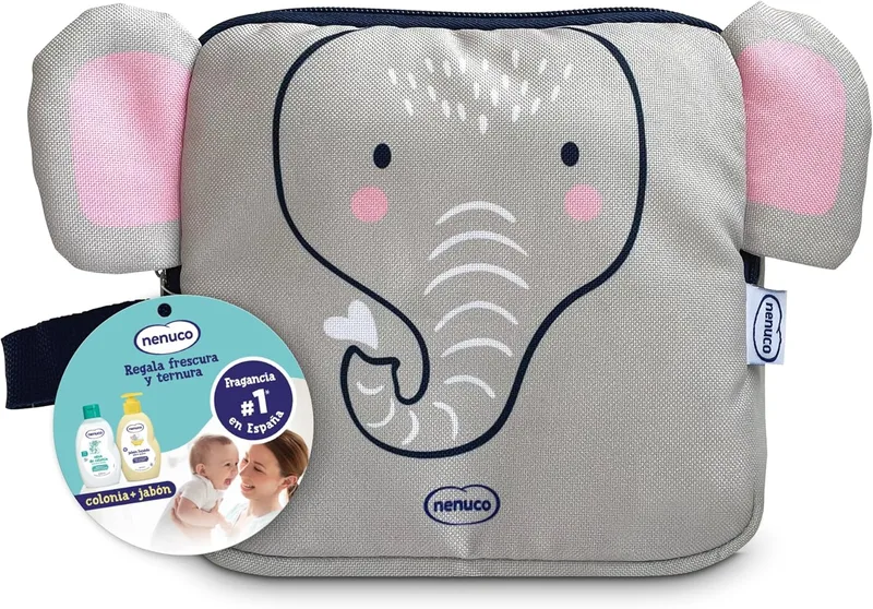 Nenuco ▫️ Champô para bebé, Conjunto Elefante, 2 peças