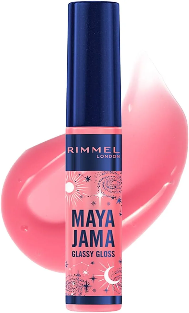 Rimmel London ▫️ Maya Jama Edição Limitada Glassy Gloss Brilho labial Earth 10 ml