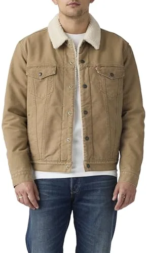 Levi's ▫️ Casaco Big & Tall Sherpa Trucker para homem 3