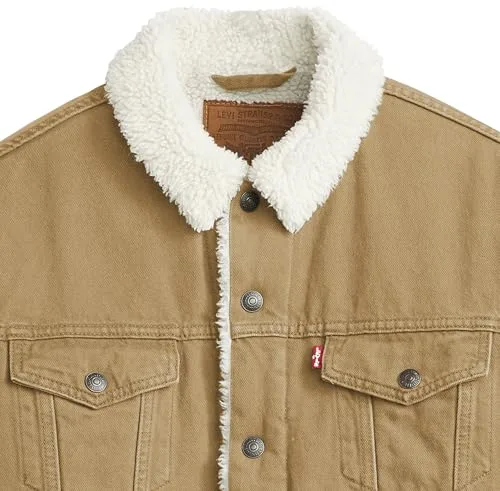 Levi's ▫️ Casaco Big & Tall Sherpa Trucker para homem 6