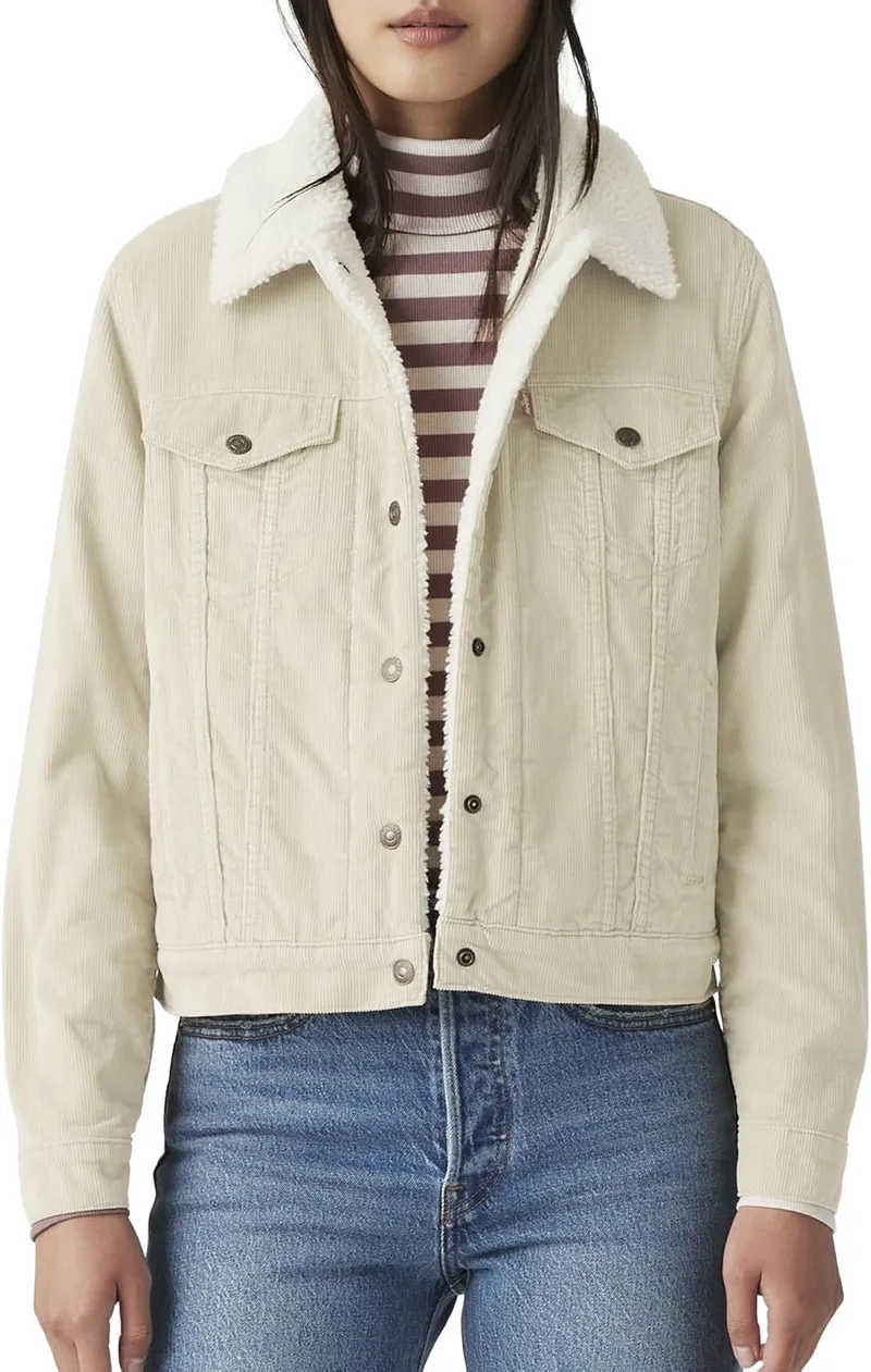 Levi's ▫️ Casaco Original Sherpa Trucker para mulher