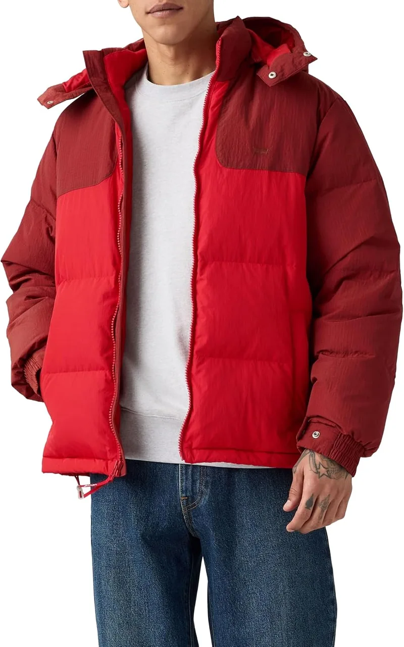 Levi's ▫️ Casaco curto Rockridge Puffer para homem