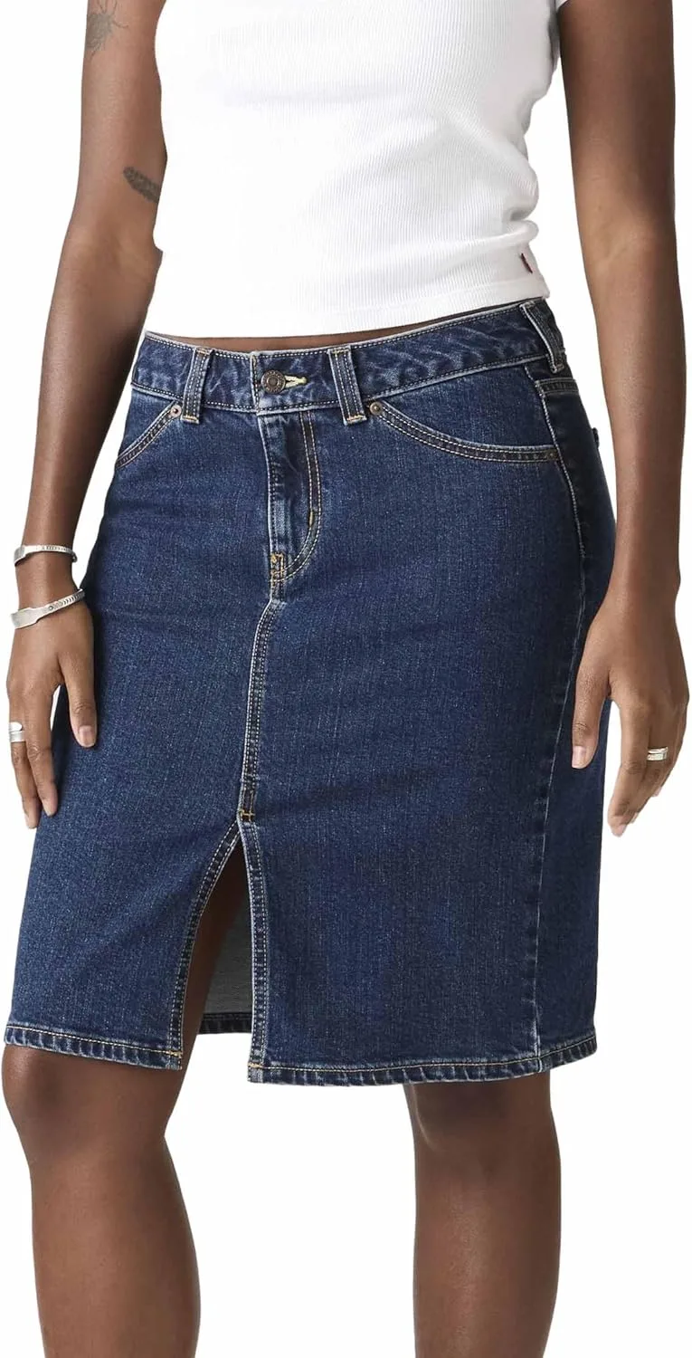 Levi's ▫️ Saia Midi Baixa para Mulher