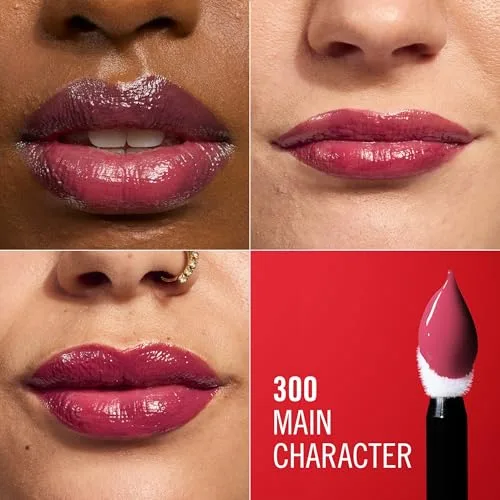 Rimmel London ▫️ Thrill Seeker Lip Latex | Batom líquido | Tom Main Character 300 | 6 ml 2