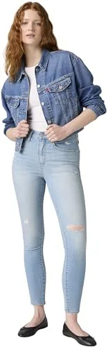 Levi's ▫️ 721 High Rise Skinny - Calças de ganga para mulher 5