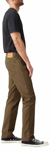 Levi's ▫️ Calças de ganga 514 Straight Fit, Olive Night, 36W / 36L, Homem 5
