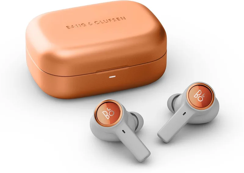 Bang & Olufsen Beoplay Eleven - Auscultadores intra-auriculares sem fios Bluetooth com cancelamento de ruído, ligação multiponto, som de alta qualidade, desporto, trabalho e viagens - tom de cobre