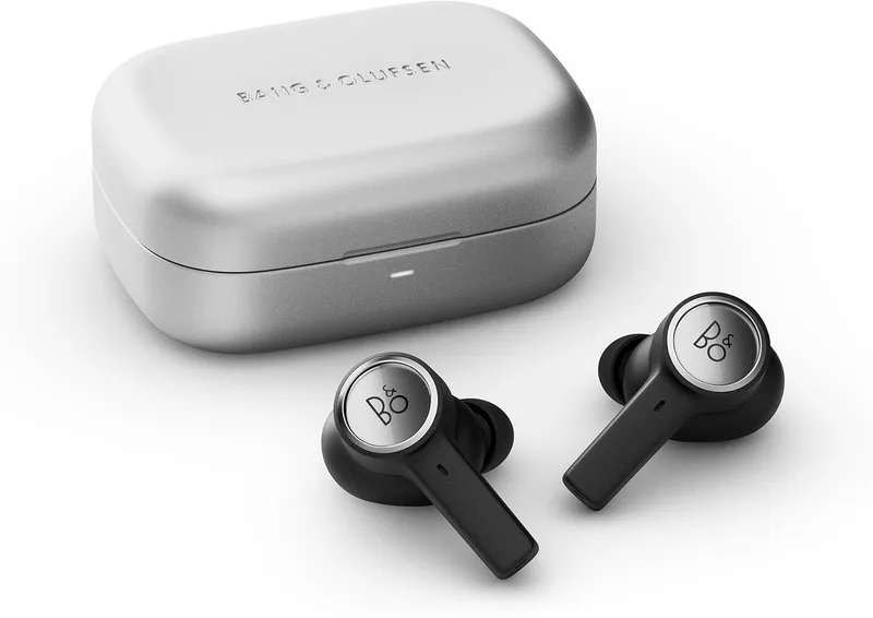 Bang & Olufsen ▫️ Beoplay Eleven – Auscultadores intra-auriculares sem fios Bluetooth com cancelamento de ruído, ligação multiponto, som premium, desportivos, para o trabalho e viagens - Natural Aluminium