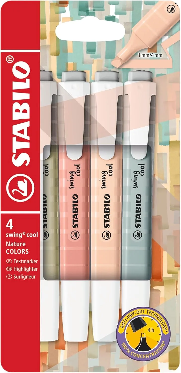 STABILO ▫️ marcador - swing cool NatureCOLORS