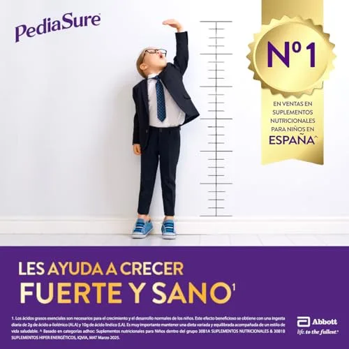 PediaSure ▫️ Cookies & Cream 850 g, Suplemento alimentar para crianças 4