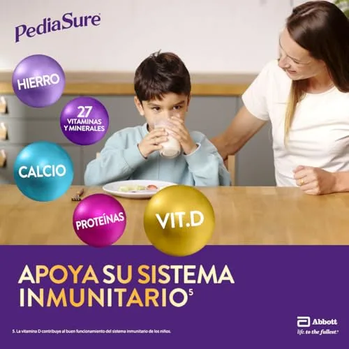 PediaSure ▫️ Cookies & Cream 850 g, Suplemento alimentar para crianças 5