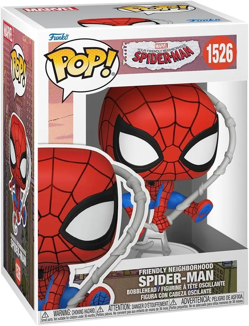 Funko ▫️ Pop! Friendly Neighborhood Spider-Man - Doutor Estranho (Fato Final)
