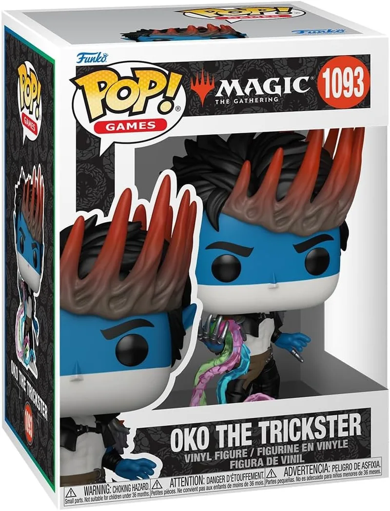 Funko ▫️ Pop! Games: Magic: The Gathering - Oko O Trapaceiro - Magic: The Gathering - Figura de Vinil Colecionável - Ideia para Prenda - Mercadoria Oficial - Brinquedos para Crianças e Adultos - Fãs de Jogos