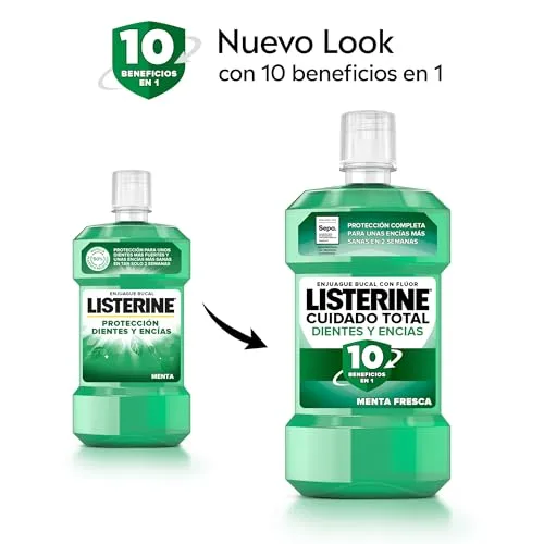 Listerine ▫️ Cuidado Total Proteção para Dentes e Gengivas - Elixir Bucal 4x750 ml 2