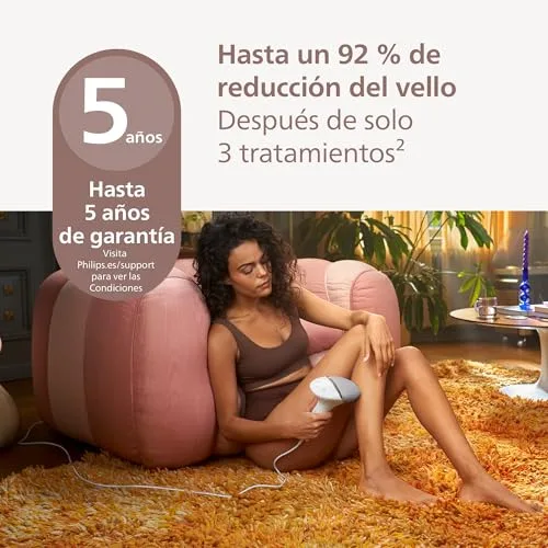 PHILIPS ▫️ Lumea série 8000, aparelho de depilação IPL, alternativa ao laser, SenseIQ, 3 acessórios para o corpo, rosto e zonas de precisão, BRI946/00 3