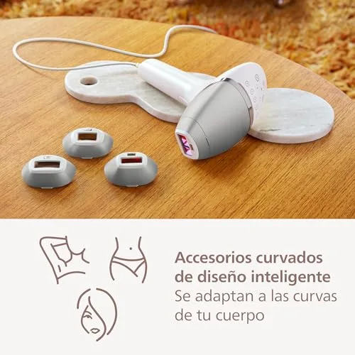 PHILIPS ▫️ Lumea série 8000, aparelho de depilação IPL, alternativa ao laser, SenseIQ, 3 acessórios para o corpo, rosto e zonas de precisão, BRI946/00 6