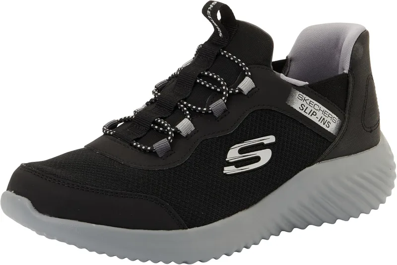 Skechers ▫️ Crianças Bounder Brisk-Burst Slip-In Ténis Desportivos