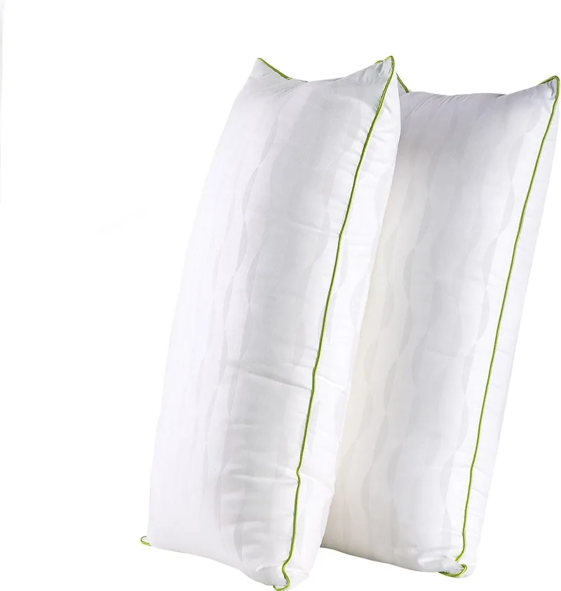 HKYLRAN ▫️ Roupa de cama - Conjunto de 2 almofadas para dormir (40 x 80 cm, respiráveis)