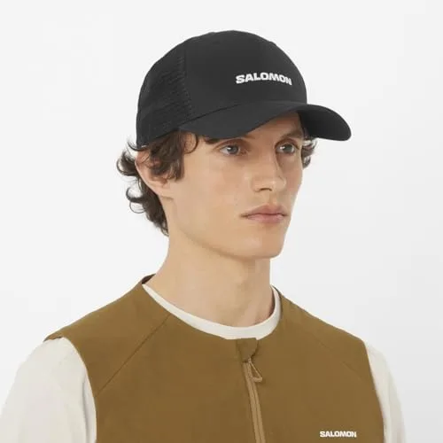 SALOMON ▫️ Boné de camionista com logótipo gráficos, utilização versátil, conforto e respirabilidade, malha de algodão, proteção solar personalizada 2