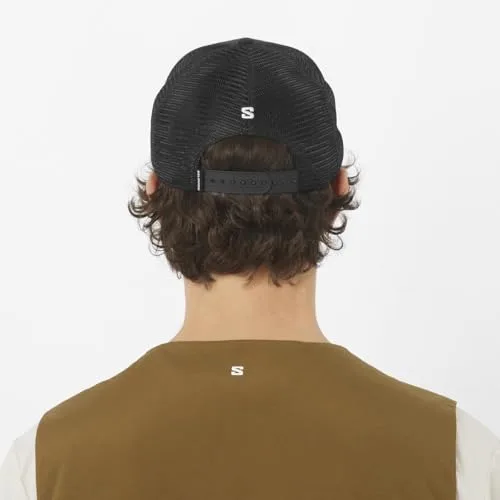 SALOMON ▫️ Boné de camionista com logótipo gráficos, utilização versátil, conforto e respirabilidade, malha de algodão, proteção solar personalizada 3