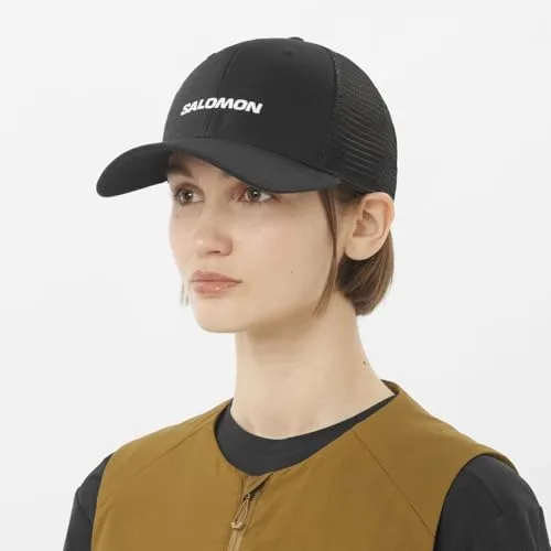 SALOMON ▫️ Boné de camionista com logótipo gráficos, utilização versátil, conforto e respirabilidade, malha de algodão, proteção solar personalizada 4
