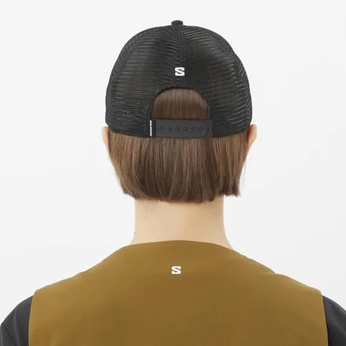 SALOMON ▫️ Boné de camionista com logótipo gráficos, utilização versátil, conforto e respirabilidade, malha de algodão, proteção solar personalizada 5