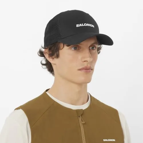 SALOMON ▫️ Boné de camionista com logótipo gráficos, utilização versátil, conforto e respirabilidade, malha de algodão, proteção solar personalizada 2