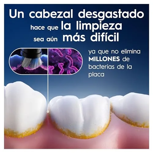 Oral-B ▫️ iO Gentle Care - Cabeças de escova de substituição originais, brancas, embalagem de 8 3