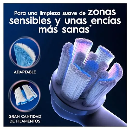 Oral-B ▫️ iO Gentle Care - Cabeças de escova de substituição originais, brancas, embalagem de 8 4