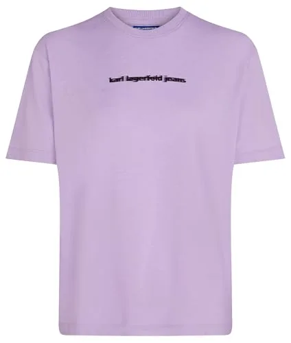 KARL LAGERFELD JEANS ▫️ Camisola para Mulher, Corte Regular, com Logótipo «Blur» 5