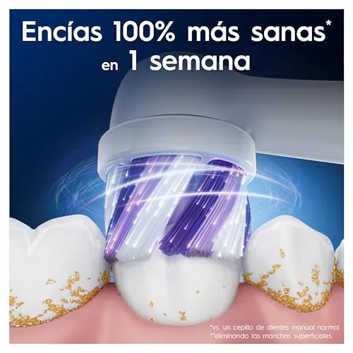 Oral-B ▫️ iO Radiant White - Cabeças de substituição originais, brancas, embalagem de 8 5