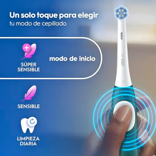 Oral-B ▫️ Escova de dentes elétrica iO 2, 1 cabeça de escova, verde 3