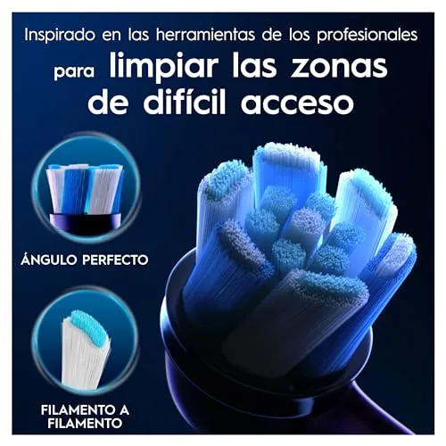 Oral-B ▫️ Recambios Originais iO Ultimate Clean, Pretos, Embalagem de 10 6