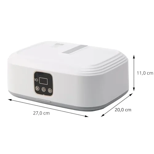 Liwankaqi ▫️ Secador de roupa portátil elétrico de 600 W com temporizador 2