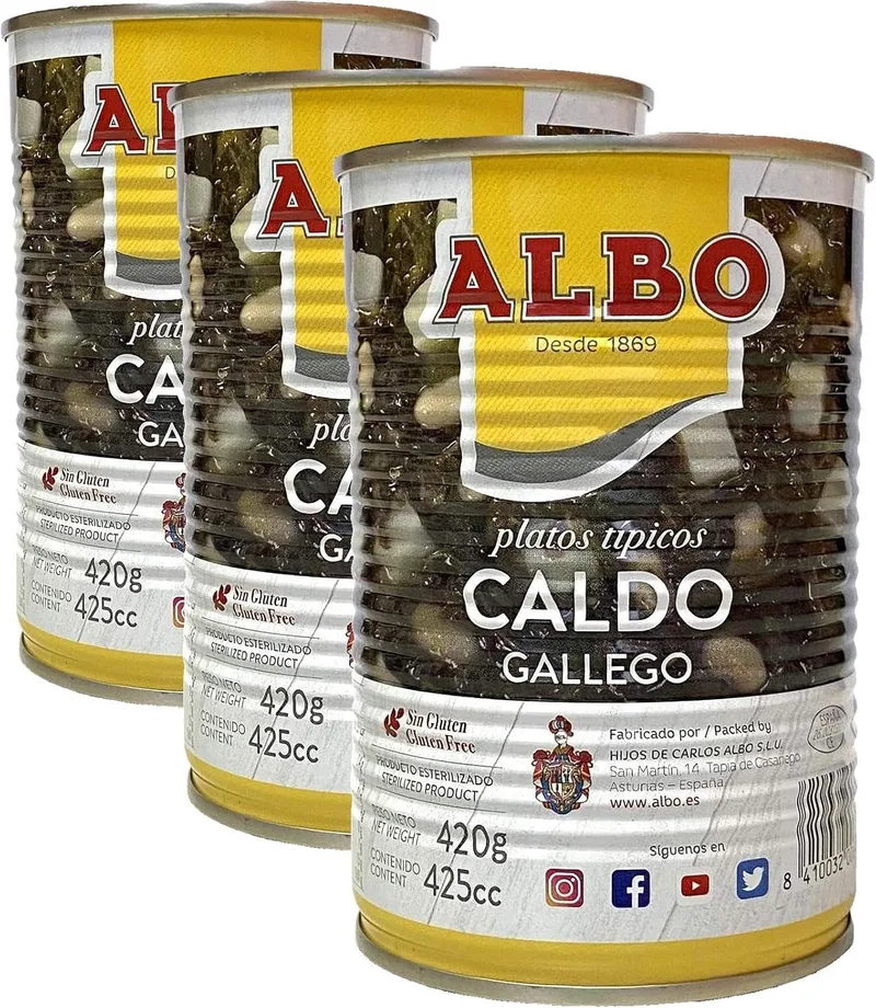 ALBO ▫️ Caldo Gallego (Embalagem de 3)