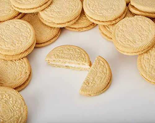 Oreo ▫️ Bolachas Golden de baunilha com recheio de creme com sabor a baunilha 154 g (embalagem de 4) 3