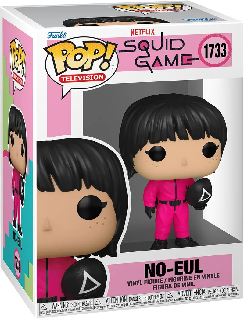 Funko ▫️ Pop! Televisão: Jogo das Lulas S3 - No-Eul - O Jogo das Lulas - Figura de Vinil Colecionável - Ideia para Prenda - Mercadoria Oficial - Brinquedos para Crianças e Adultos - Fãs de TV
