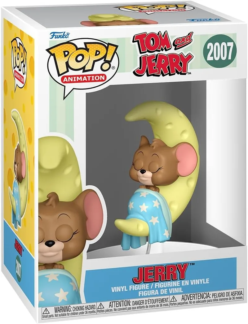 Funko ▫️ Pop! Animação: Tom e Jerry - Figura de Vinil Colecionável - Ideia para Prenda - Mercadoria Oficial - Brinquedos para Crianças e Adultos - Fãs de TV