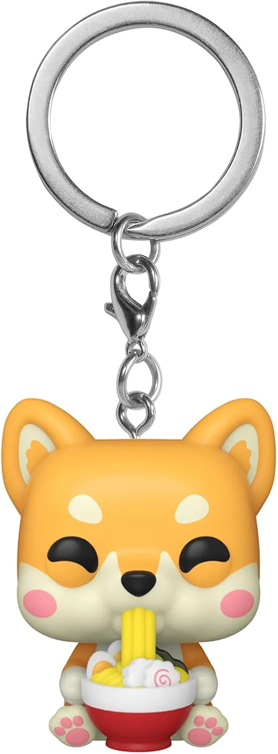 Funko ▫️ Pop! Chaveiro Foods - Ramen Shiba - Chaveiro original