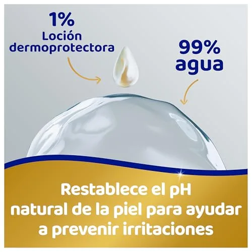DODOT ▫️ Toalhitas Pure Aqua para bebé, 1152 toalhitas (24 embalagens x 48 unidades) 5