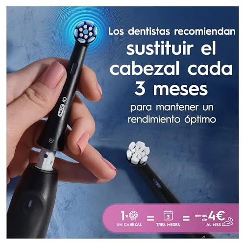 Oral-B ▫️ iO Gentle Care - Cabeças de escova de substituição originais, brancas, embalagem de 4 4